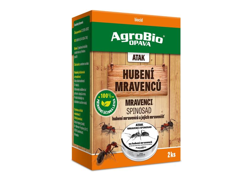 Domečky na hubení mravenců - Spinosad